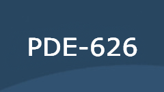 pde-626 course logo
