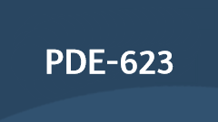 pde-623 course logo